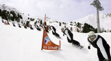 Border cross - ski cross - la Plagne