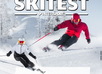 Affiche Ski Test par Intersport - Les Contamines