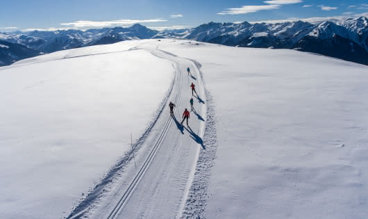 Ski de fond piste du Carrolet