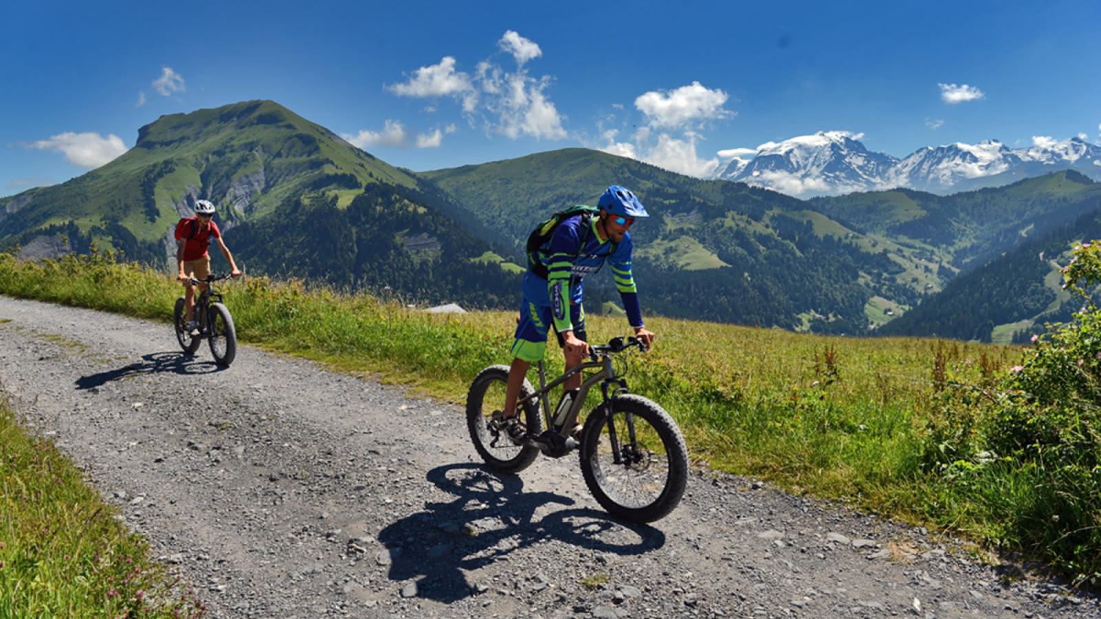 VA e-Bike Tour 2022 - Rando VTTAE LG Goûter gourmand face au Mont-Blanc