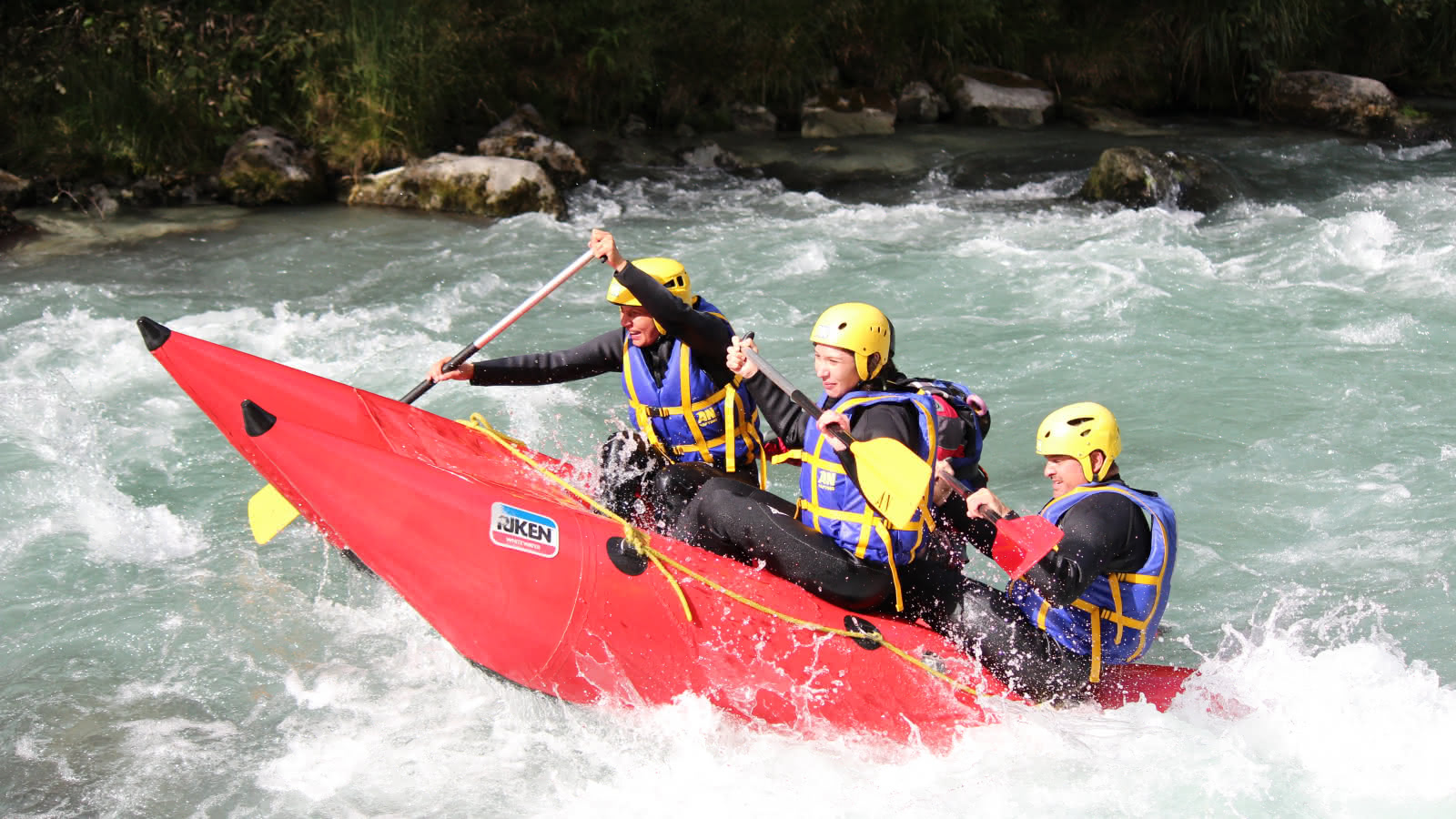 Cataraft with AN Rafting