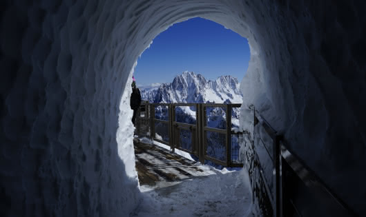 Vue sur le Massif du Mont-Blanc