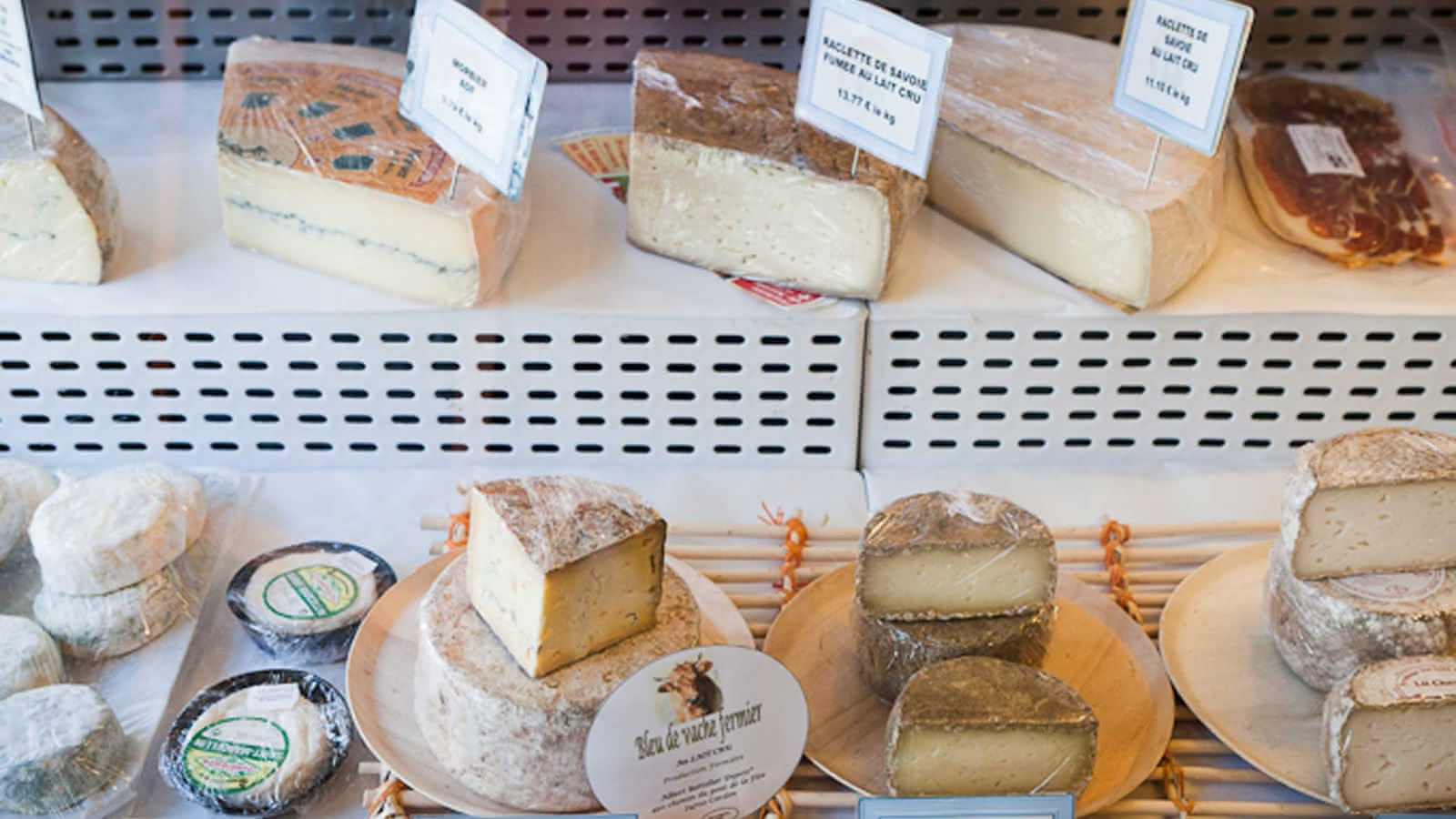 Reblochon, Beaufort AOP, tomme de Savoie and other cheeses