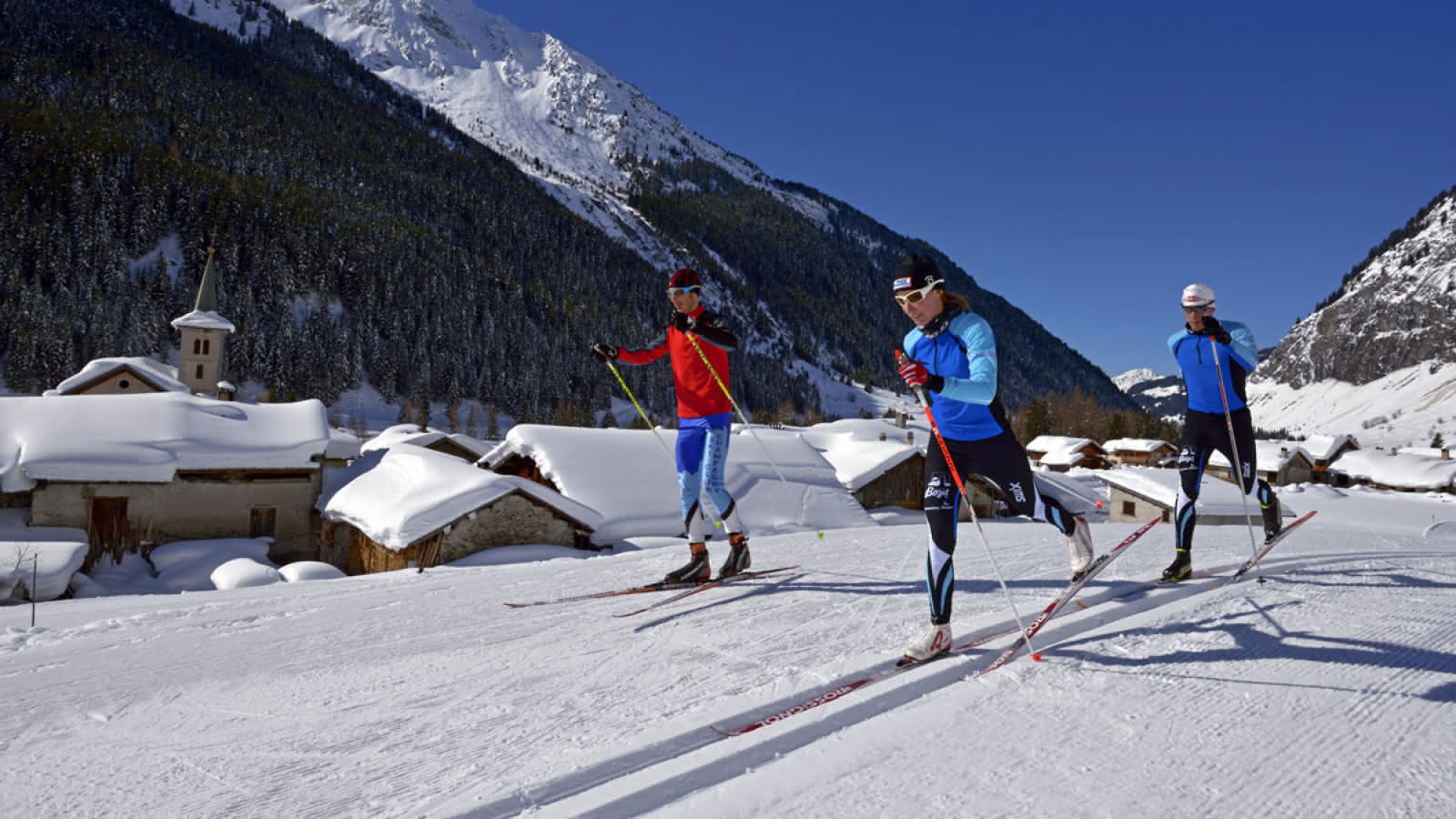 Cross-country skiing - La Plagne