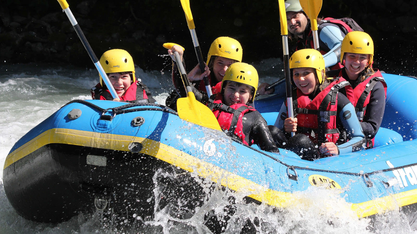 rafting famille
