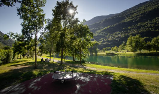 Centron leisure park in the valley of La Plagne