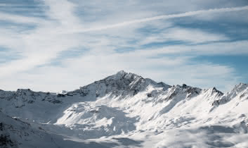 La Sana, sommet mythique de Val d'Isère, s'offre à nous dans toute sa splendeur.