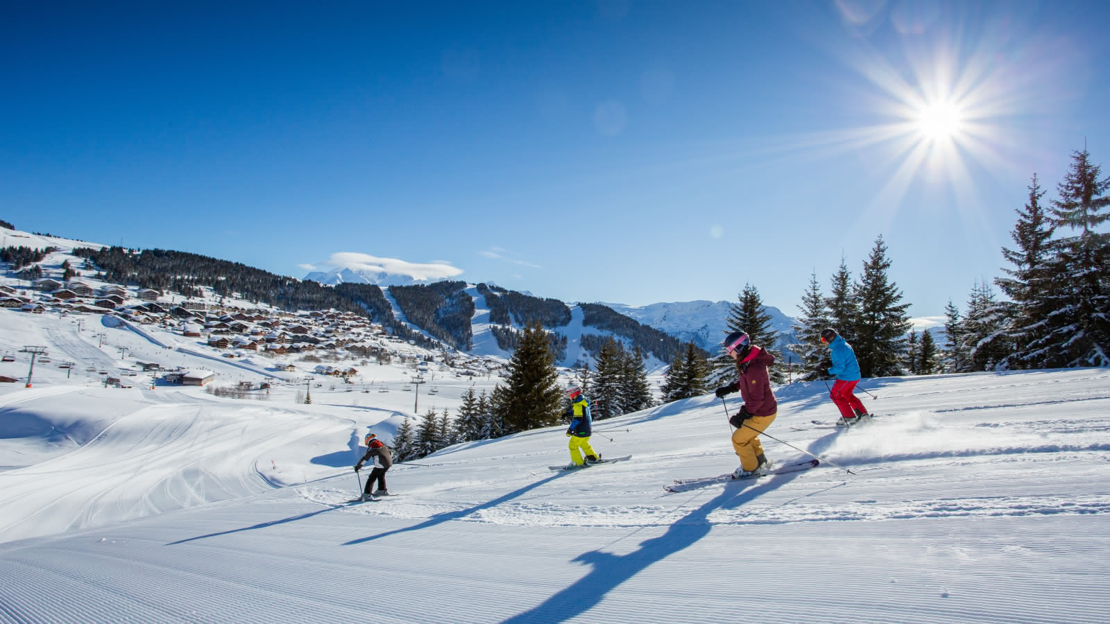 ski-alpin-vue-mont-blanc-les-saisies