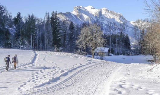 Site de ski nordique familial