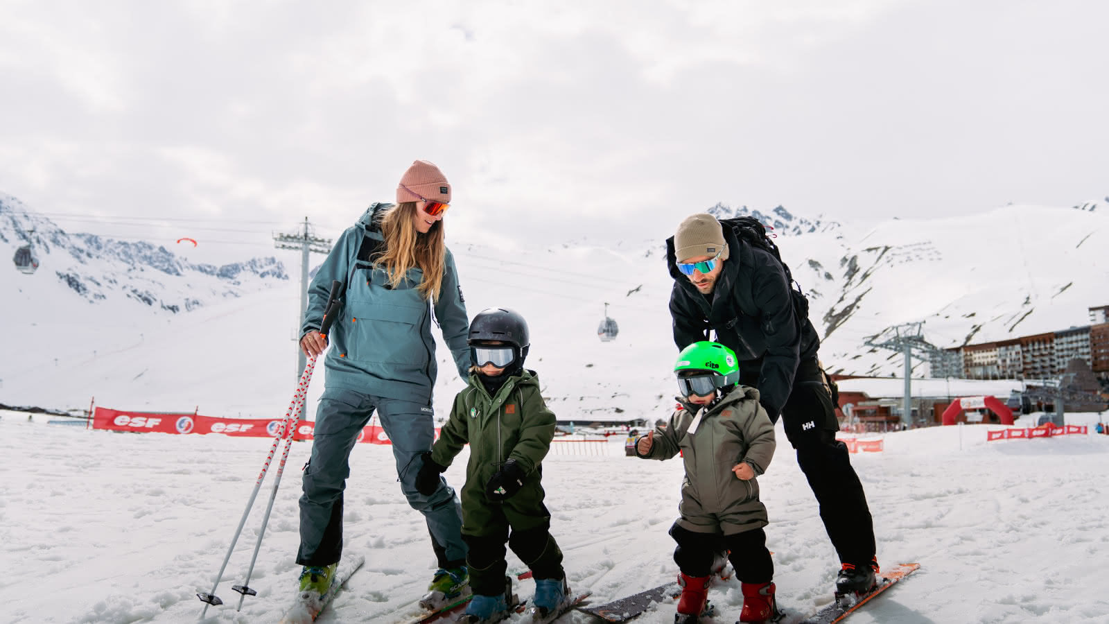 Ski espaces débutants Rosset